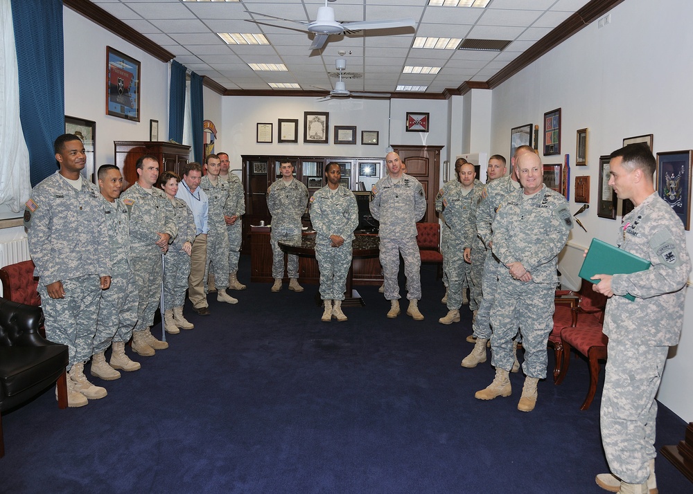 Ritirement ceremony