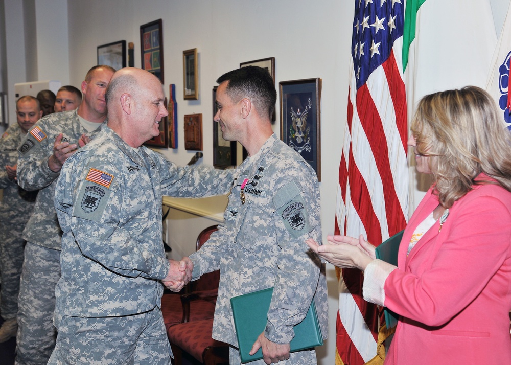 Ritirement ceremony