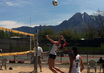 Navy wins silver medal at Armed Forces Beach Volleyball Tournament