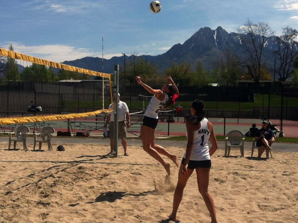 Navy wins silver medal at Armed Forces Beach Volleyball Tournament