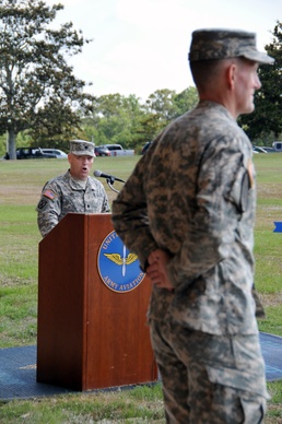 1st BN, 145th AVN REGT change of command