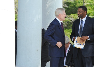 Wreath-laying ceremony in honor of slain civil rights activist Medgar Evers