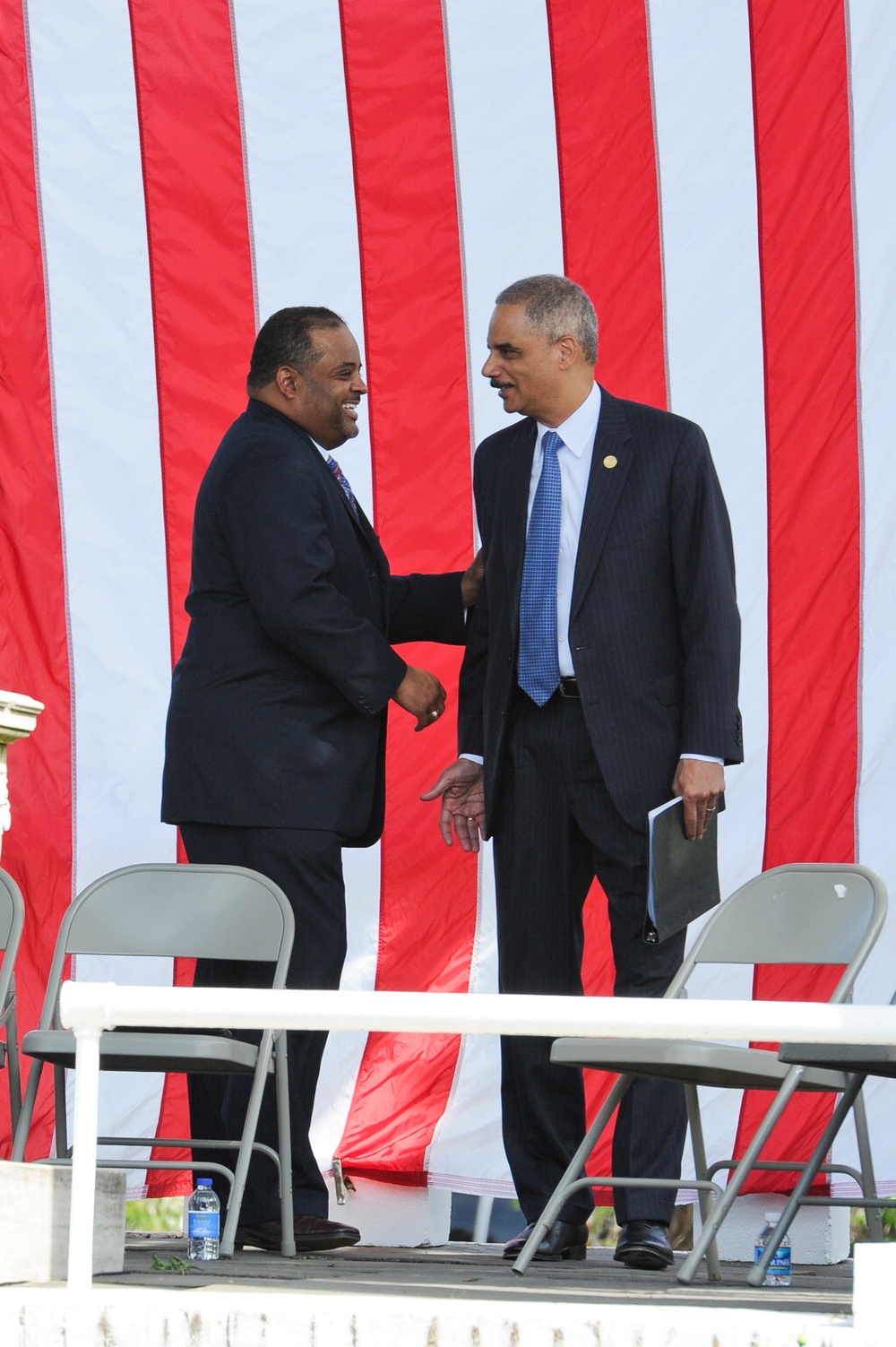 Wreath-laying ceremony in honor of slain civil rights activist Medgar Evers