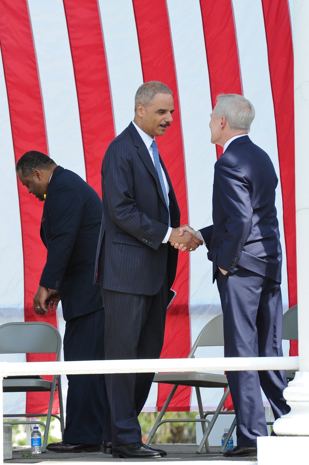 Wreath-laying ceremony in honor of slain civil rights activist Medgar Evers