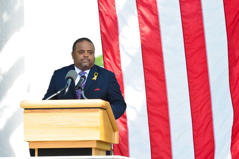 Wreath-laying ceremony in honor of slain civil rights activist Medgar Evers