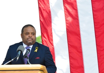Wreath-laying ceremony in honor of slain civil rights activist Medgar Evers