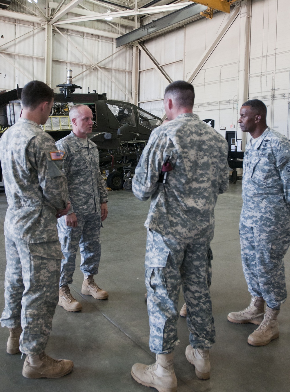 Army Aviation leader visits All-American Aviators