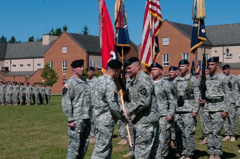 JBLM Stryker Brigade relinquishes command after 35 months