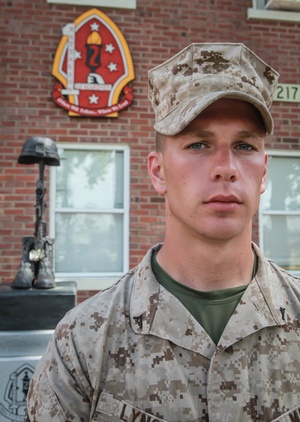 Marine Cpl. Andrew Waugh