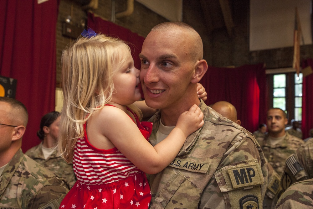 508th MP Company returns from Afghanistan