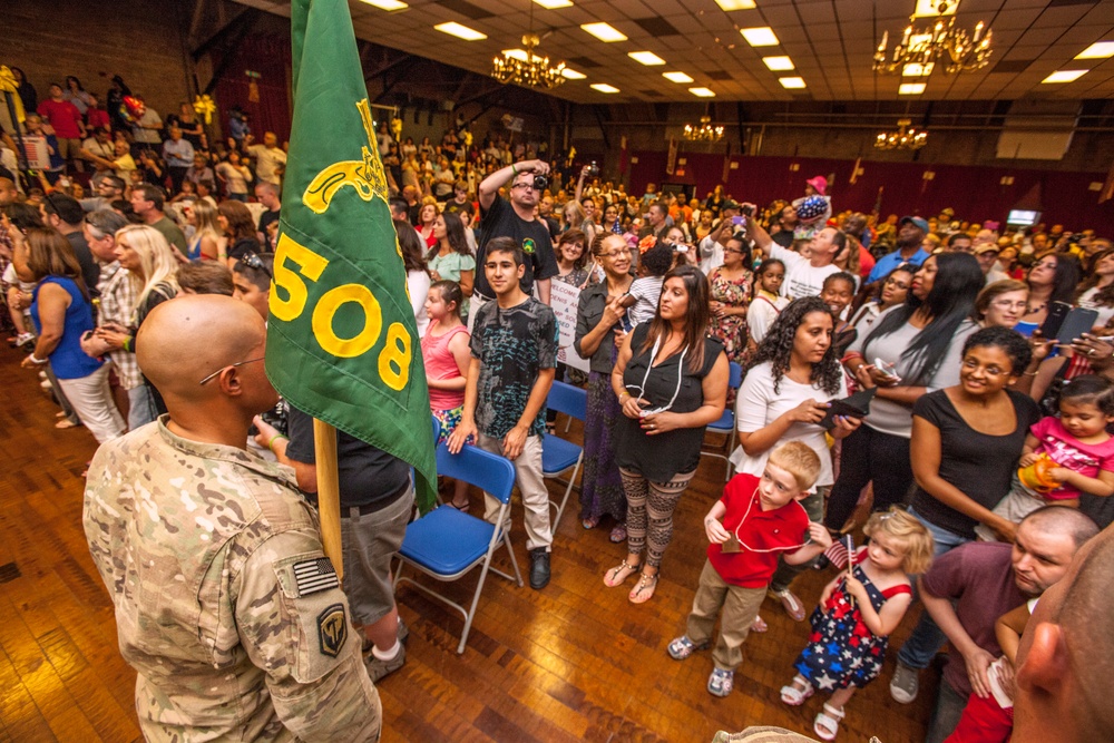 508th MP Company returns from Afghanistan