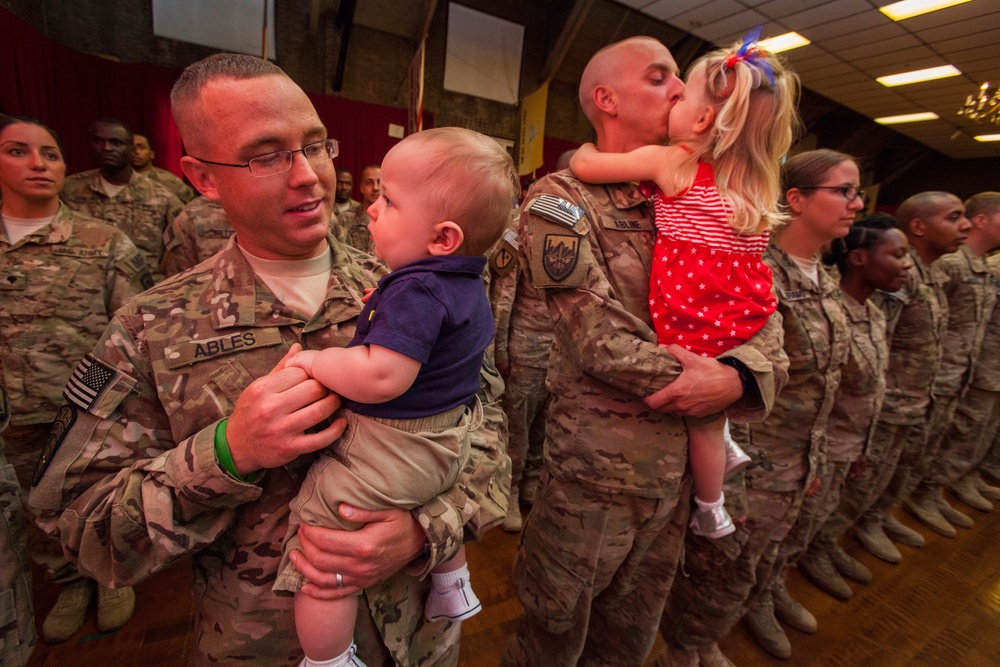 508th MP Company returns from Afghanistan