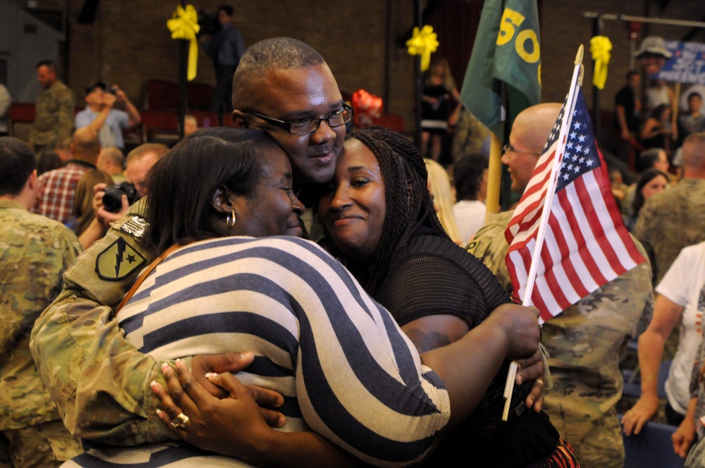 508th MP Company returns home from Afghanistan