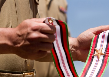 Corps' most decorated regiment adds Afghanistan Campaign streamer to battle colors