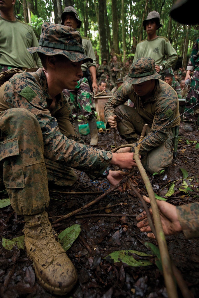 US Marines, Korps Marinir train in Indonesia