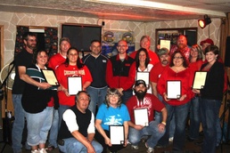 Area military leaders recognize groups