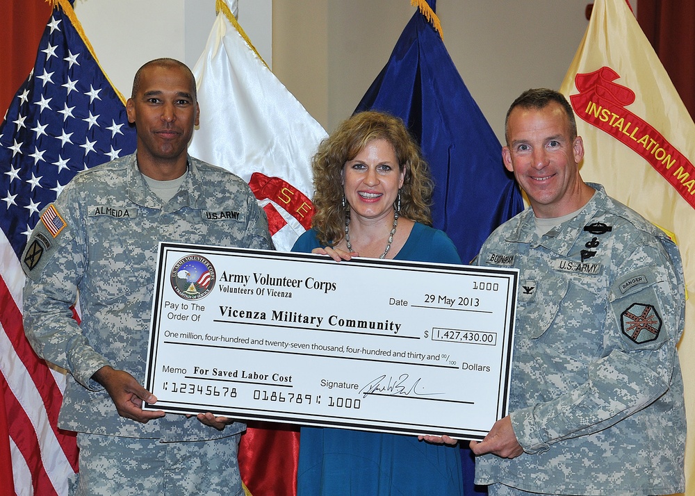 Volunteer corps award