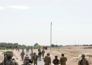 Zone 1 delivers supplies to local school