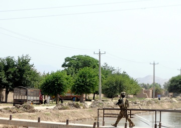 Zone 1 delivers supplies to local school