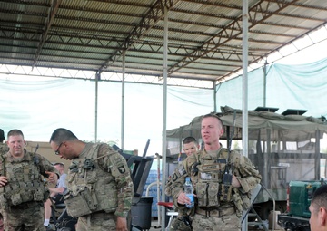 Zone 1 delivers supplies to local school