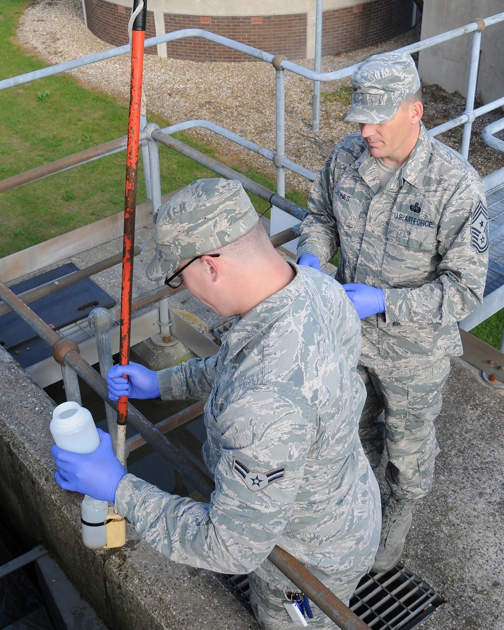 100th CES shows off skills to command chief