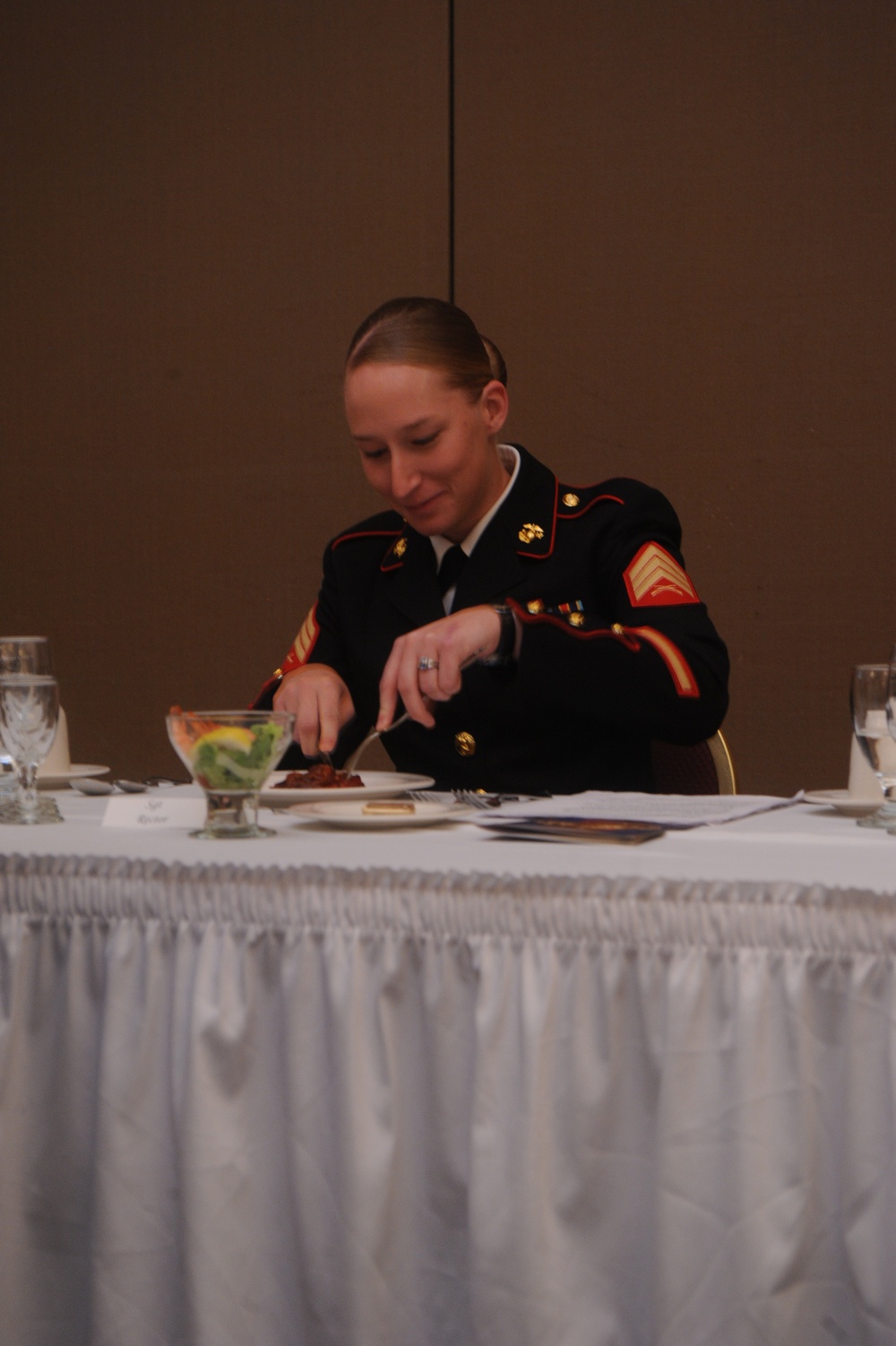 Marines participate in tradition