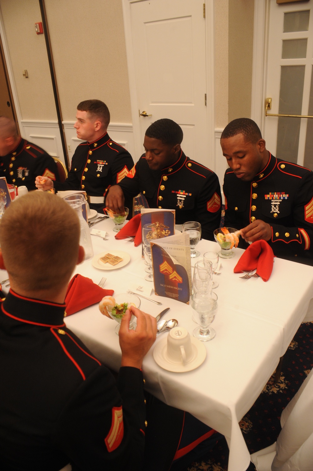 Marines participate in tradition