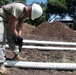 Joint Task Force Jaguar soldiers build school