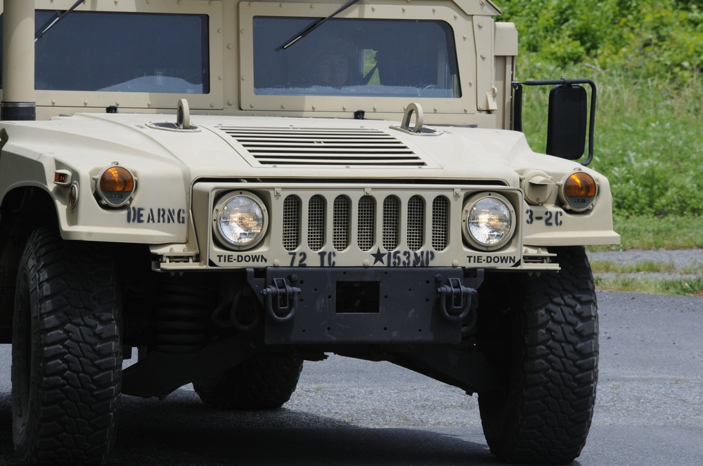 101st Public Affairs Detachment conducts driver training