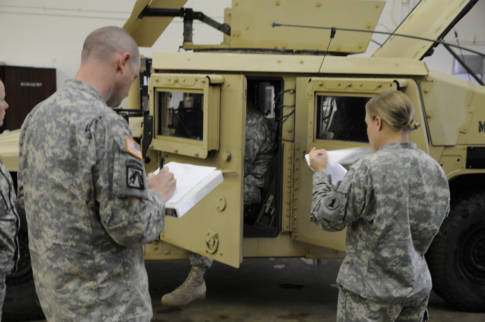 101st Public Affairs Detachment Conducts driver training