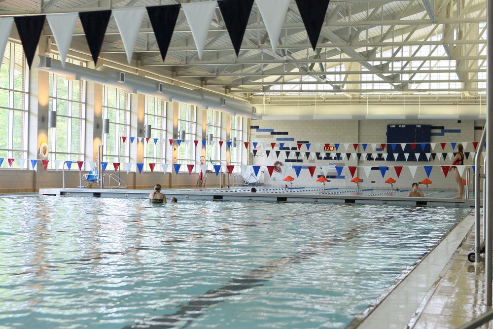 New River pools offer shelter from summer sun