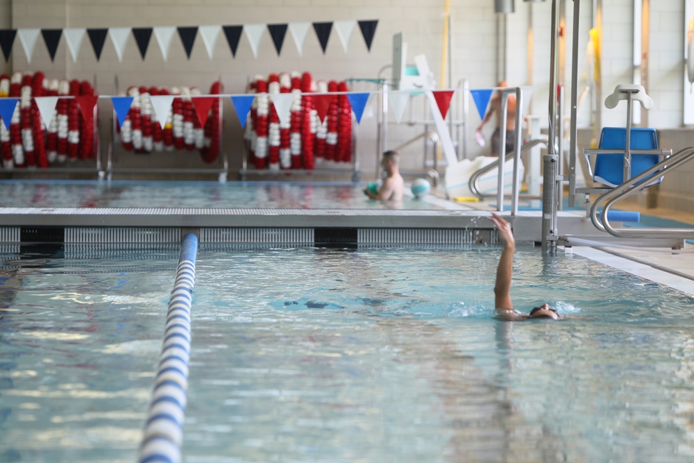 New River pools offer shelter from summer sun