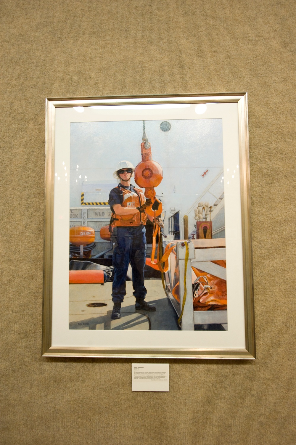 Salmagundi Club hosts Coast Guard Art Program 2013