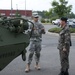 2nd Stryker Brigade soldiers show ROK Army officer capabilities of Stryker vehicle