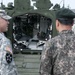 2nd Stryker Brigade soldiers show ROK Army officer capabilities of Stryker vehicle