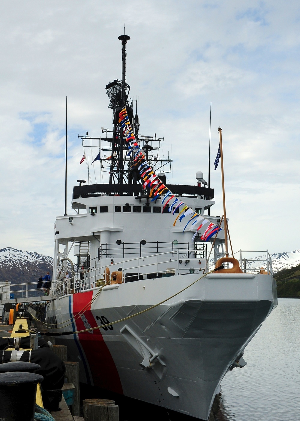 Coast Guard Cutter Alex Haley change of command