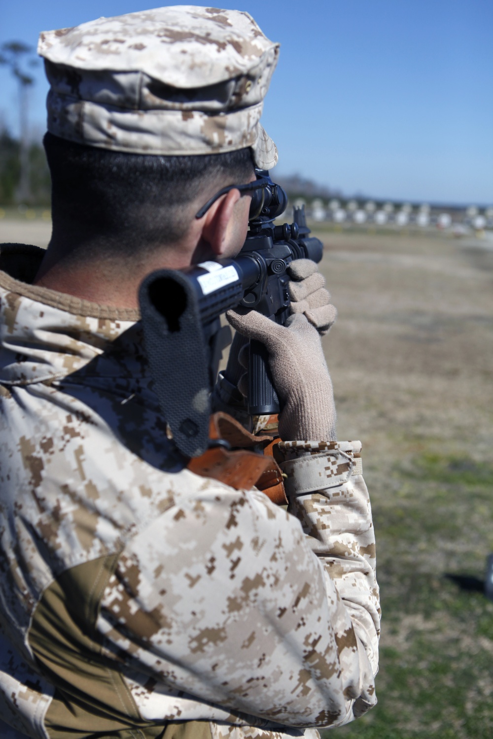 Marines take aim