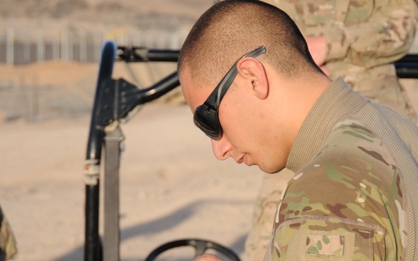 PRT Farah rifle qualification range