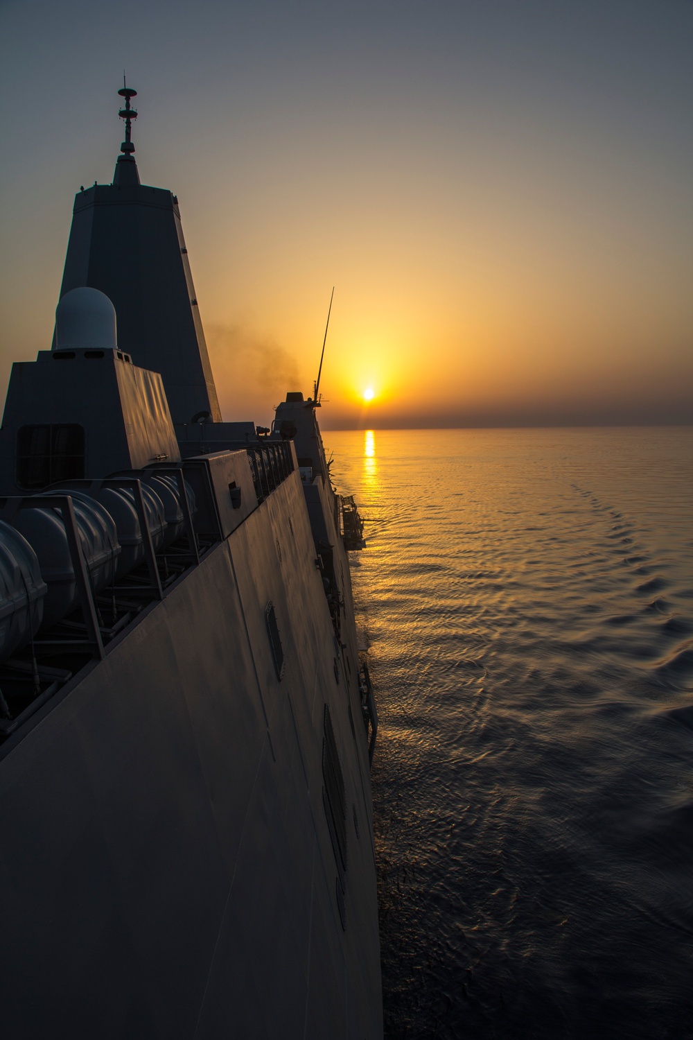 USS SAN ANTONIO STRAIT TRANSIT