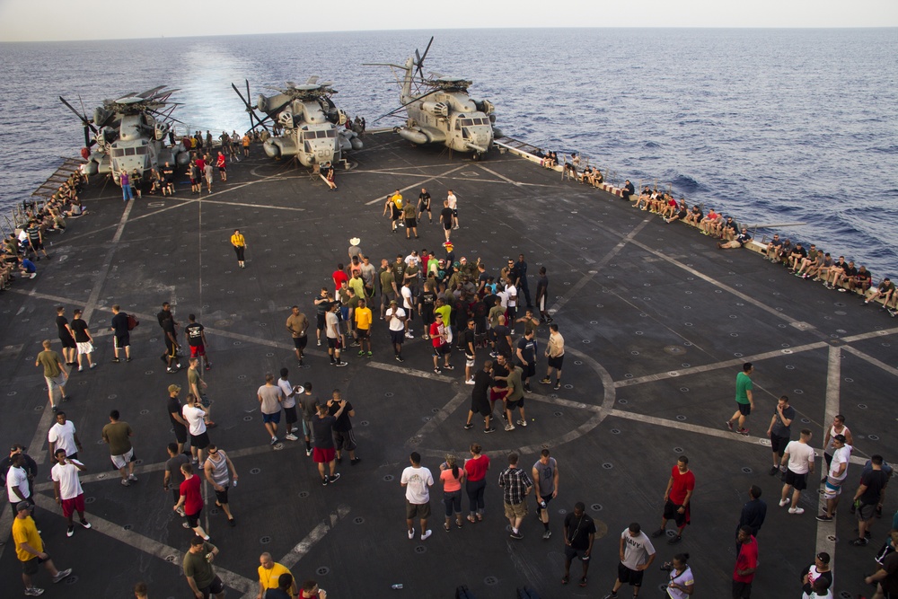 USS SAN ANTONIO STEEL BEACH