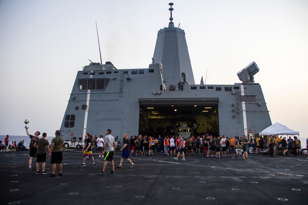 USS SAN ANTONIO STEEL BEACH