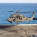 Army Black Hawks land on USS San Antonio