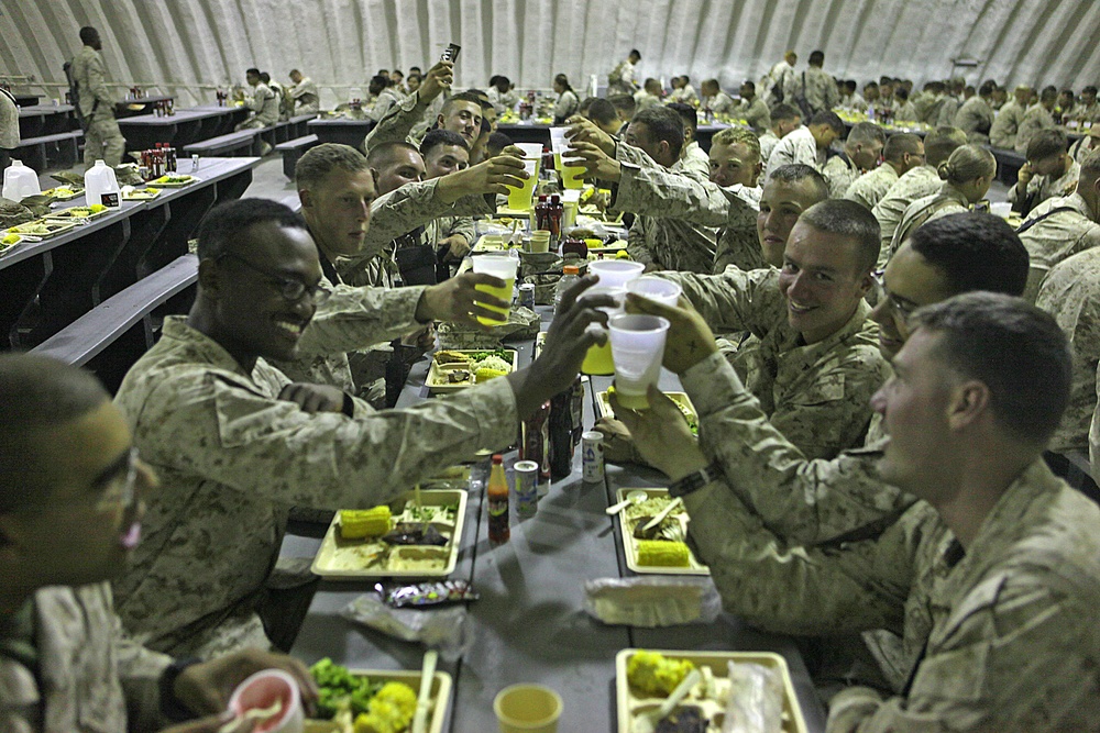 Warrior, night, celebrate, CLB-6, Marines, CLR-2, ITX, EMV, Twentynine, Palms, Lejeune, Deploy, Afghanistan, Combat, Logistics, Battalion, 2nd, MLG