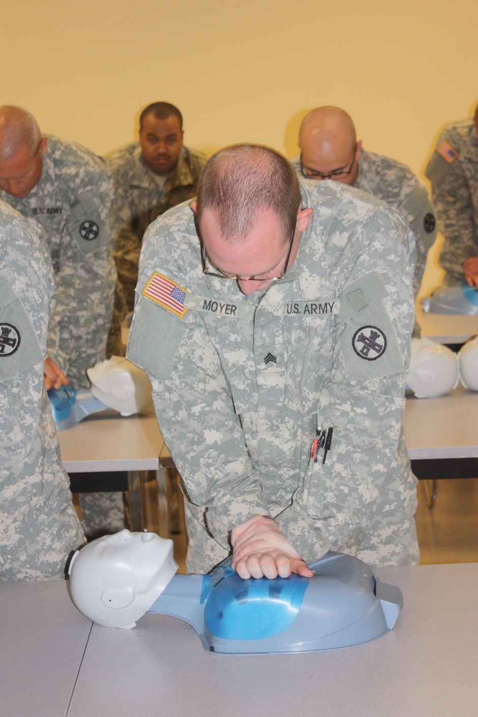 National Guard unit trains on lifesaving techniques