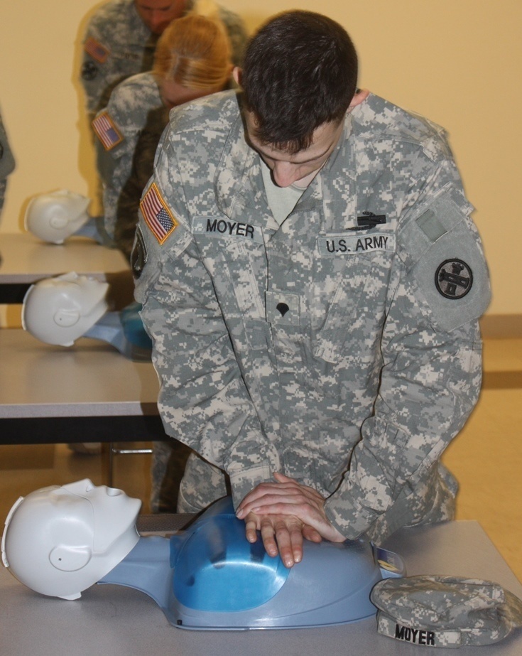 National Guard unit trains on lifesaving techniques