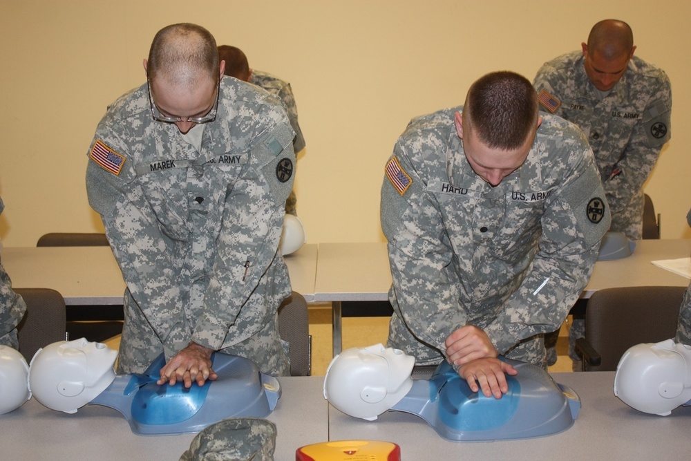 National Guard unit trains on lifesaving techniques