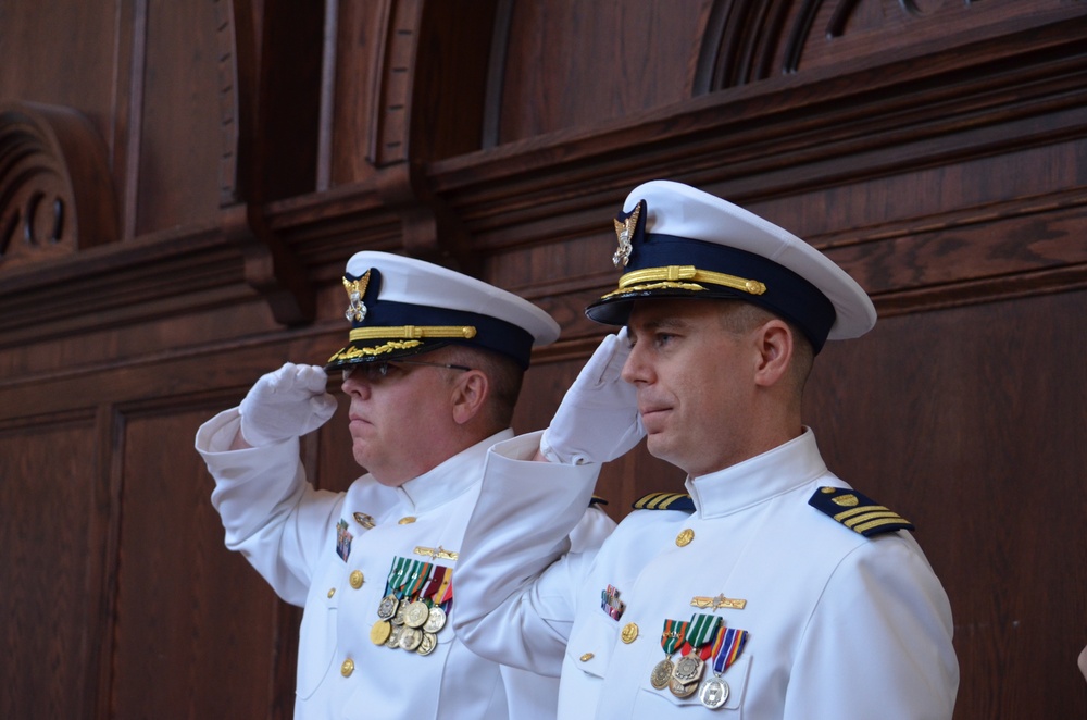 Coast Guard Marine Safety Unit Duluth, Minn., change-of-command