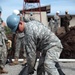 Joint Task Force Jaguar soldiers build school