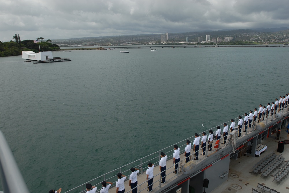 8th TSC NCOs reinforce tradition while at sea