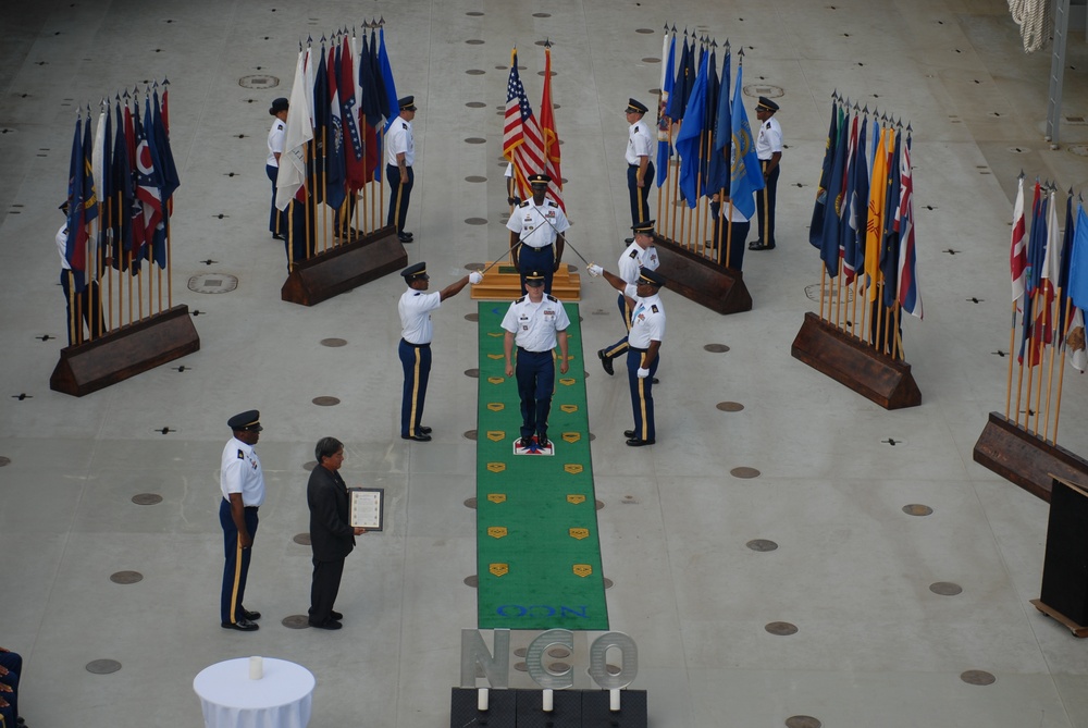 8th TSC NCOs reinforce tradition while at sea